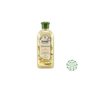 Vyživujúci šampón pre všetky typy vlasov s vaječným proteínom - Babička Agafia - 350 ml