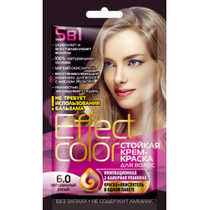 Fitokosmetik - Effect Color - Dlhotrvajúca krémova farba na vlasy, prírodný blond - 50 ml