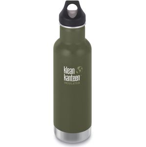 Klean Kanteen - nerezová termofľaša Insulated Classic w/Loop Cap - 592 ml Farba: Fresh pine
