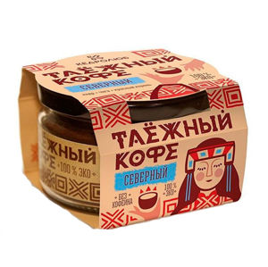 Káva s cédrom “Taiga Kedrolub”  - klasik - Specialist Hmotnosť: 85 g