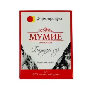 Farm Produkt Altajské mumio - Farm-Produkt Hmotnosť: 10 g
