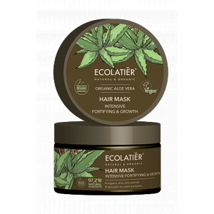 Maska na vlasy Aloe vera - posliňuje a podporuje rast vlasov - EcoLatier Organic - 250ml