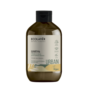 Micelárny šampón aloe vera a verbena - pre citlivú vlasovú pokožku - EcoLatier Urban - 600ml
