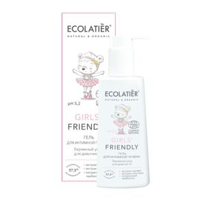 Čistiaci gél na intímnu hygienu pre dievčatá s pH 5,2 - 250ml - Girls Friendly - EcoLatier Organic Objem: 250 ml