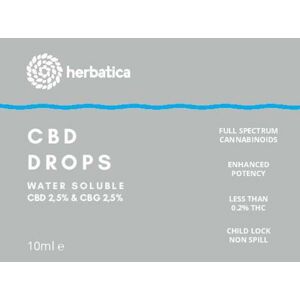 CBD 2,5% & CBG 2,5% Chill out - Herbatica - 10 ml