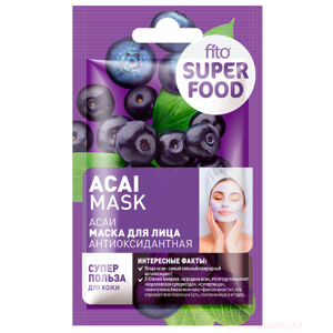Pleťová maska ​​Acai berries - Superfood - Fitokosmetik - 10 ml