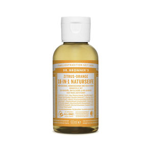 Dr. Bronner’s Tekuté kastílske mydlo Citrus a Pomaranč 60 ml