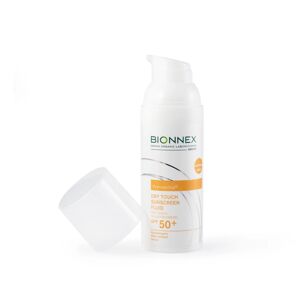 Ochranný krém na opaľovanie "Suchý dotyk" SPF 50+, 50 ml - Bionnex