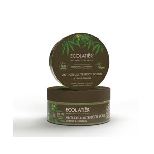 Anticelulitídny telový peeling Lifting & Firming Organic Cannabis - 300 g - Ecolatier
