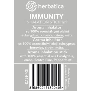 Nosný inhalátor Imunita - 1ml - Herbatica