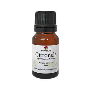 Bionatural Citronela, esenciálny olej 10 ml