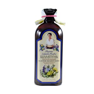 Vyživujúci šampón pre normálne a mastné vlasy - Babička Agafia - 350 ml