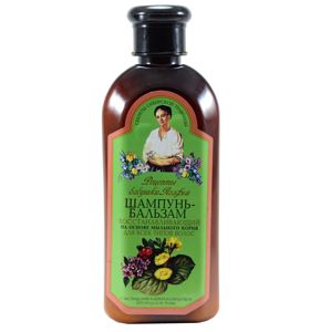Babička Agafa- Regeneračný šampón- balzam pre všetky typy vlasov z mydlice lekárskej- 350ml