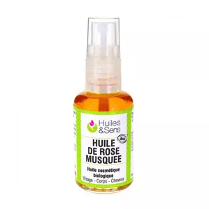 Huiles & Sens Bio šípkový olej, 30 ml