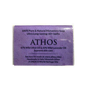 Athos Prírodné kláštorné mydlo Levanduľa 100 g